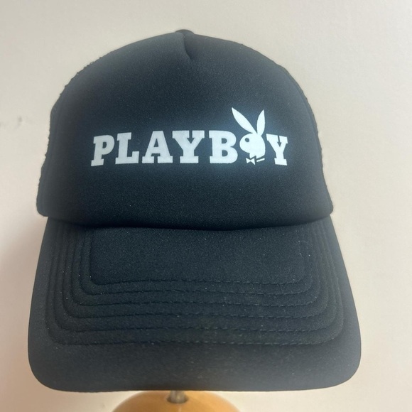 NWT Unisex Playboy Trucker Hat SnapBack - Picture 3 of 5